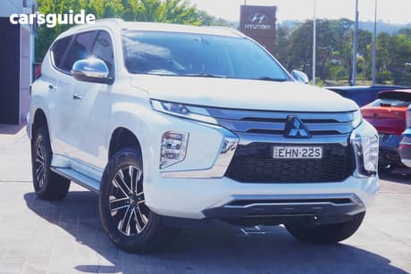 White 2020 Mitsubishi Pajero Sport Wagon Gls (4X4) 5 Seat