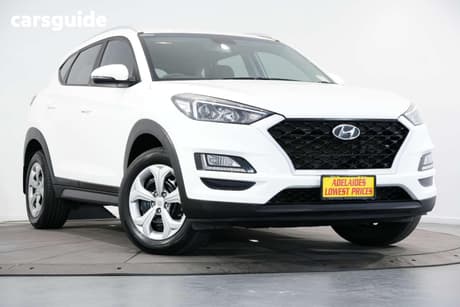 White 2018 Hyundai Tucson Wagon Go Crdi (Awd)