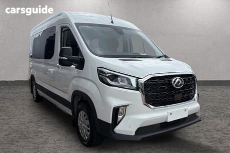 White 2025 LDV Deliver 9 Mini-bus Lwb Mid Roof 12 Seat