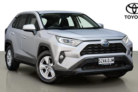 Silver 2020 Toyota RAV4 Wagon Gx 2Wd Hybrid