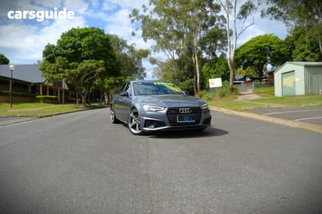 Grey 2019 Audi A4 Sedan 45 Tfsi Quattro S Tronic Sport