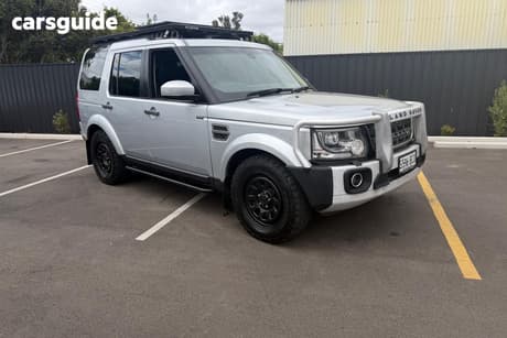 Silver 2014 Land Rover Discovery 4 Wagon 3.0 Tdv6
