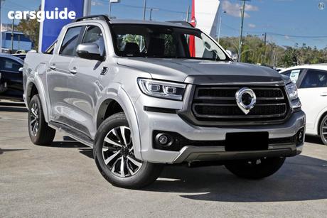 Silver 2025 GWM Cannon Dual Cab Utility Premium (4X4)