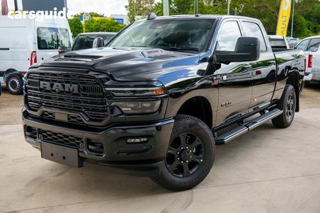 Black 2026 RAM 2500 Ute Tray LARAMIE 4X4