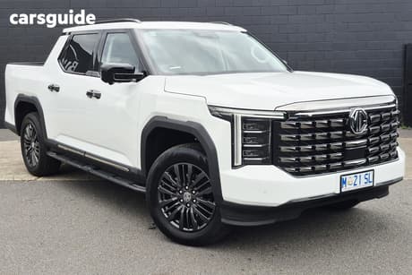 White 2025 MG Mgu9 Double Cab Pick Up Explore Pro