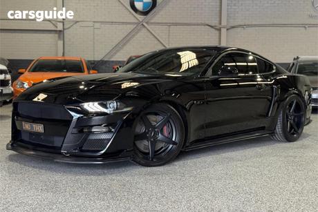 Black 2018 Ford Mustang Coupe Fastback Gt 5.0 V8