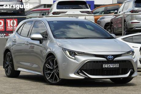 Silver 2022 Toyota Corolla Hatchback Zr Hybrid
