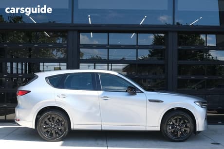 Silver 2025 Mazda CX-60 Wagon G40E Gt Hybrid