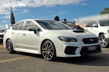 White 2021 Subaru WRX Sedan Sti Spec R (Wing) (Awd)