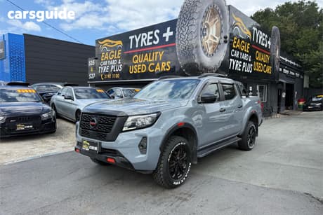 Black 2021 Nissan Navara Dual Cab Pick-up Pro-4X (4X4) With Canopy