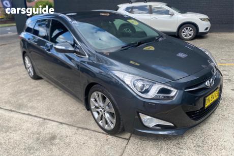 Grey 2012 Hyundai I40 Wagon Premium