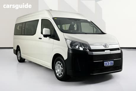 White 2020 Toyota HiAce Bus Commuter (12 Seats)