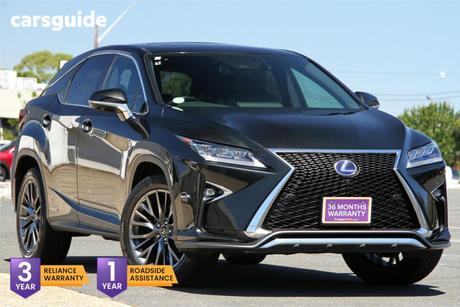Black 2017 Lexus RX SUV F-SPORT (HYBRID)