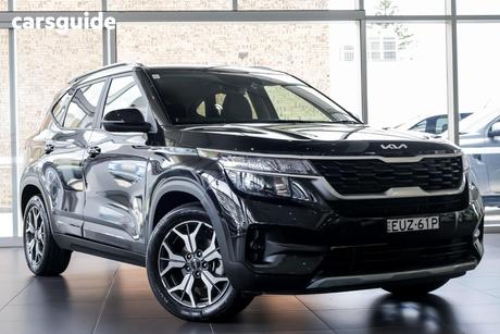 Red 2022 Kia Seltos Wagon Sport+ (Fwd)