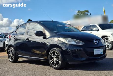 Black 2011 Mazda 2 Hatchback Neo