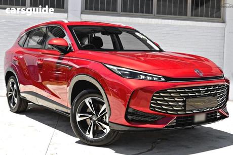 Red 2025 MG HS Wagon Vibe