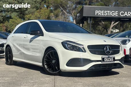 White 2017 Mercedes-Benz A180 Hatchback