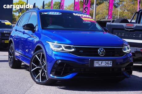 Blue 2022 Volkswagen Tiguan Wagon R Grid Edition