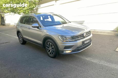 Grey 2016 Volkswagen Tiguan Wagon 110 Tdi Comfortline