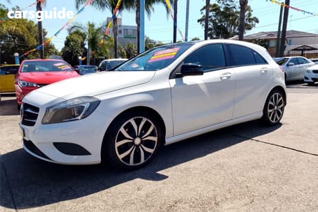 White 2013 Mercedes-Benz A200 Hatchback Cdi Be