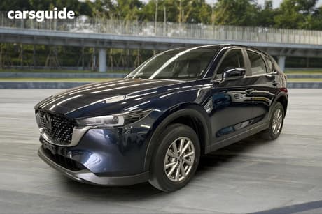 Blue 2023 Mazda CX-5 Wagon G25 Maxx Sport (Fwd)
