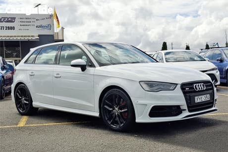 White 2015 Audi S3 Hatchback Sportback 2.0 Tfsi Quattro