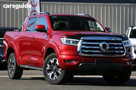 Red 2020 GWM UTE Dual Cab Utility Cannon (4X4)