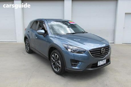 Blue 2016 Mazda CX-5 Wagon Akera (4X4)