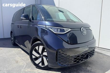 Blue 2025 Volkswagen ID. Buzz Wagon Pro Swb