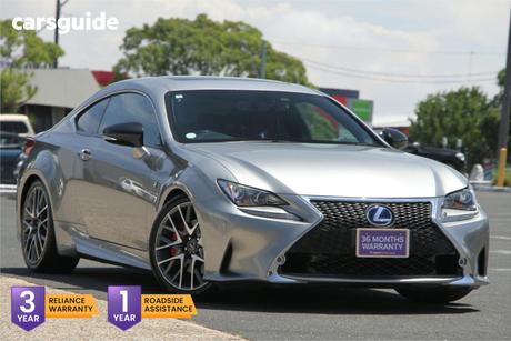 Grey 2015 Lexus RC Coupe F SPORT (HYBRID)
