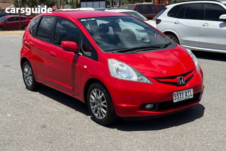 Red 2010 Honda Jazz Hatchback Gli
