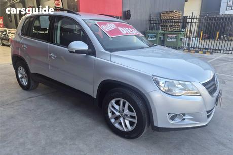 Silver 2008 Volkswagen Tiguan Wagon 2.0 Tdi