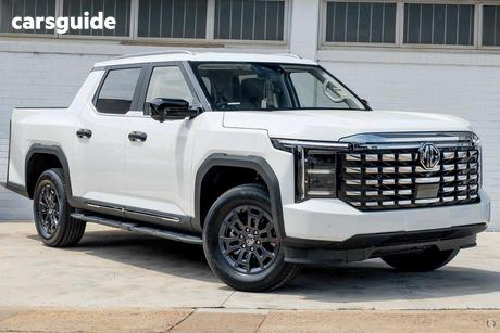 White 2025 MG Mgu9 Double Cab Pick Up Explore