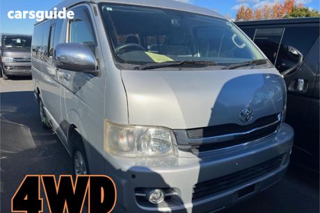 White 2007 Toyota HiAce Commercial 4WD SUPER GL