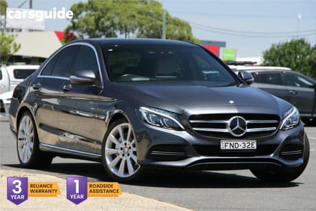 Grey 2014 Mercedes-Benz C250 Sedan