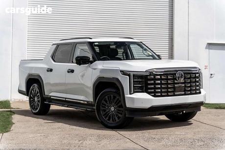 White 2025 MG Mgu9 Double Cab Pick Up Explore Pro