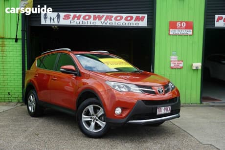 Orange 2014 Toyota RAV4 Wagon Gxl (4X4)
