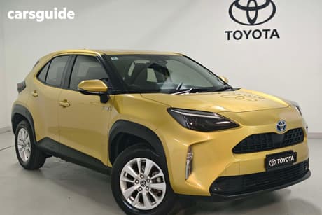 Gold 2023 Toyota Yaris Cross Wagon Gx Hybrid (Awd)