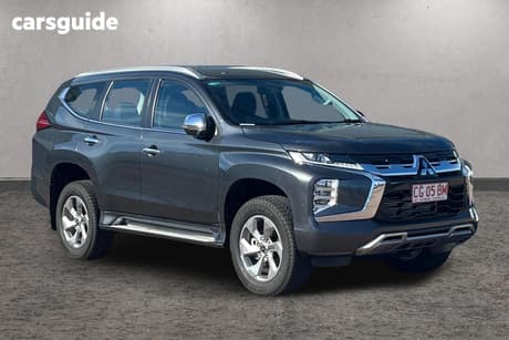 Grey 2024 Mitsubishi Pajero Sport Wagon Glx (4Wd) 5 Seat