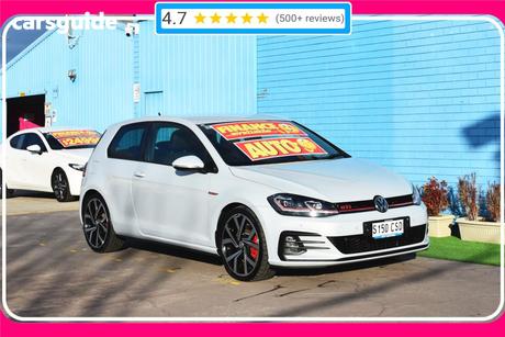 Silver 2017 Volkswagen Golf Hatchback Gti Performance Edition 1