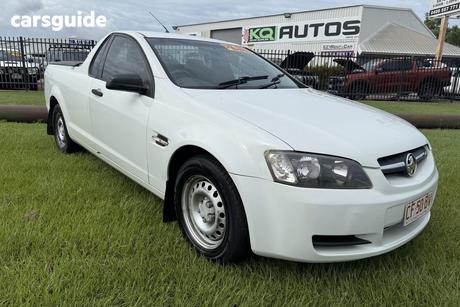 White 2008 Holden Commodore Utility Omega