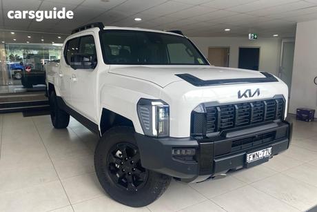White 2025 Kia Tasman Double Cab Pick Up X-Pro (4X4) (0.9T) Bdy Fender