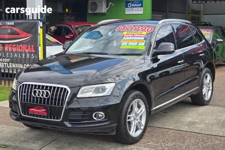 Black 2015 Audi Q5 Wagon 2.0 Tdi Quattro