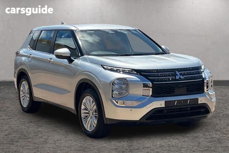 Silver 2024 Mitsubishi Outlander Wagon Es 5 Seat (2Wd)