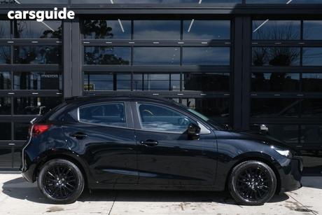 Black 2025 Mazda Mazda2 Hatchback G15 Evolve