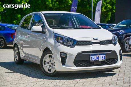White 2021 Kia Picanto Hatchback S (Pe)