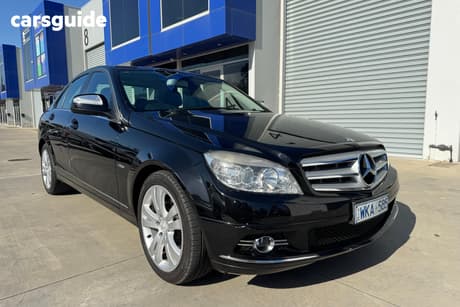 Black 2008 Mercedes-Benz C200 Wagon Kompressor Avantgarde