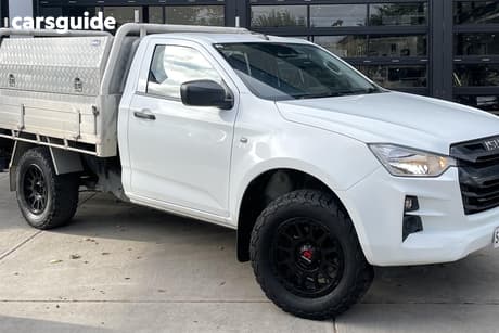 White 2022 Isuzu D-MAX Cab Chassis Sx (4X2) High-Ride