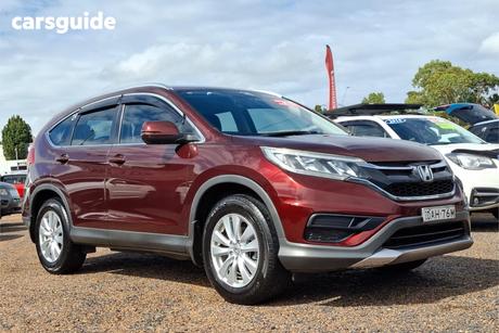 Red 2015 Honda CR-V Wagon Vti (4X4)