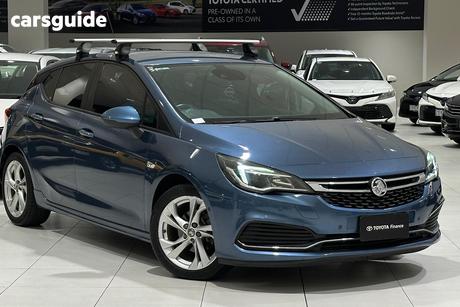Blue 2017 Holden Astra Hatchback Rs